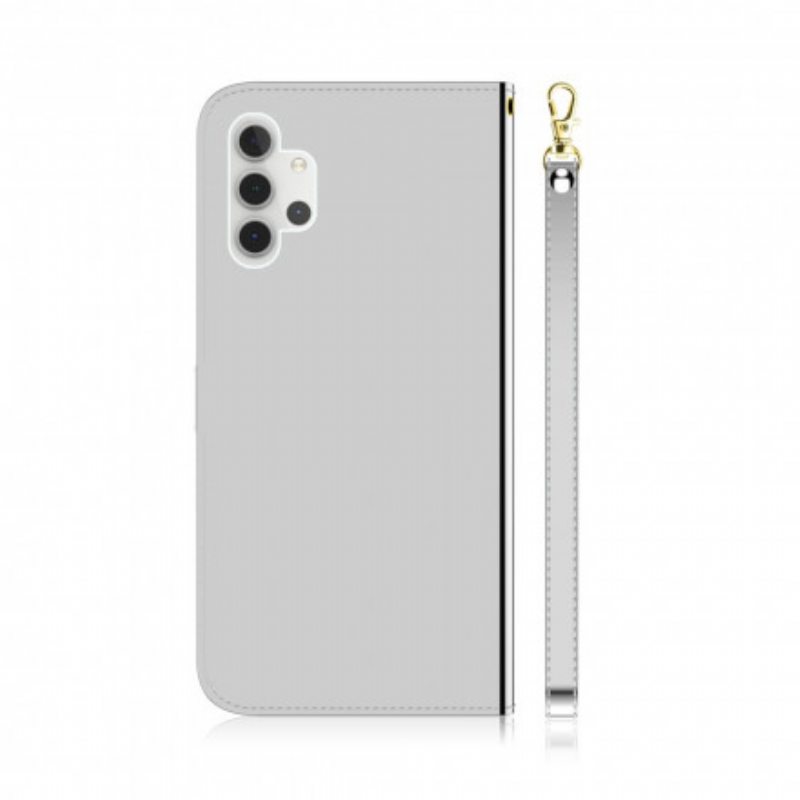 Kotelot Samsung Galaxy A32 5G Keinonahkainen Peilin Kansi