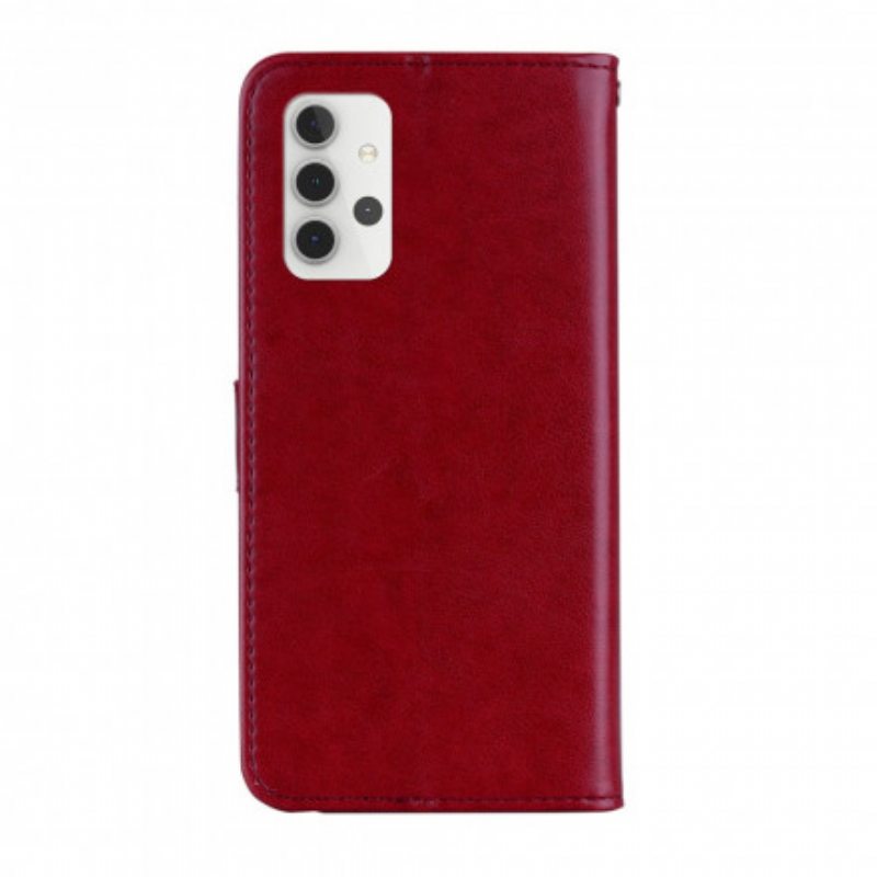 Kotelot Samsung Galaxy A32 5G Pöllö Mandala Ja Charm