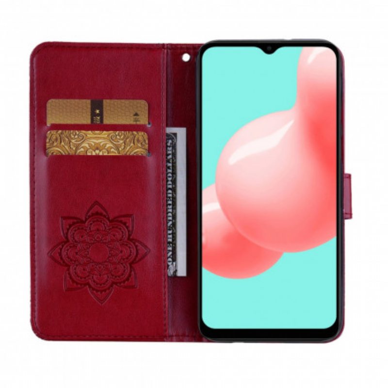 Kotelot Samsung Galaxy A32 5G Pöllö Mandala Ja Charm