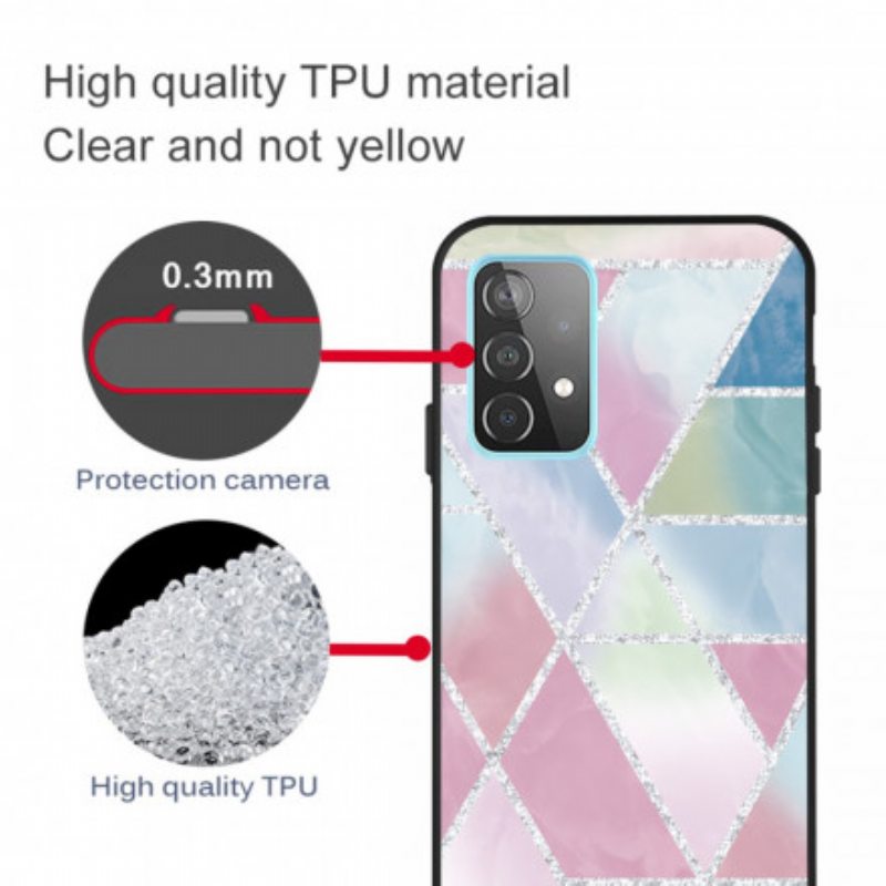 Kuori Samsung Galaxy A32 5G Glitter Marble