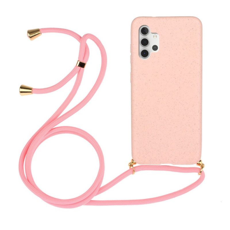 Kuori Samsung Galaxy A32 5G Silikoni Ja Johto