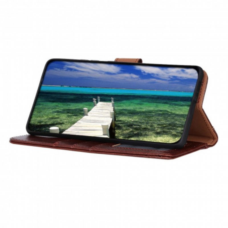 Kotelot Sony Xperia 5 III Patenttinahkaa