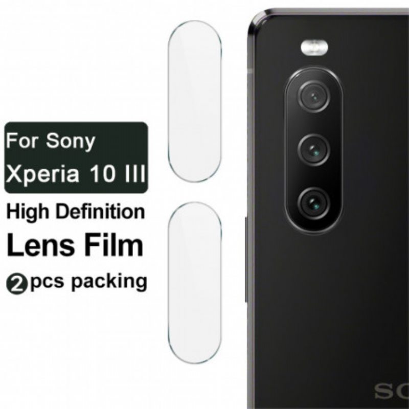 Suojaava Karkaistu Lasilinssi Sony Xperia 10 Iii Imak -Puhelimelle