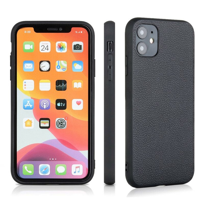 Case iPhone 12 / 12 Pro Aitoa Sobriety-nahkaa