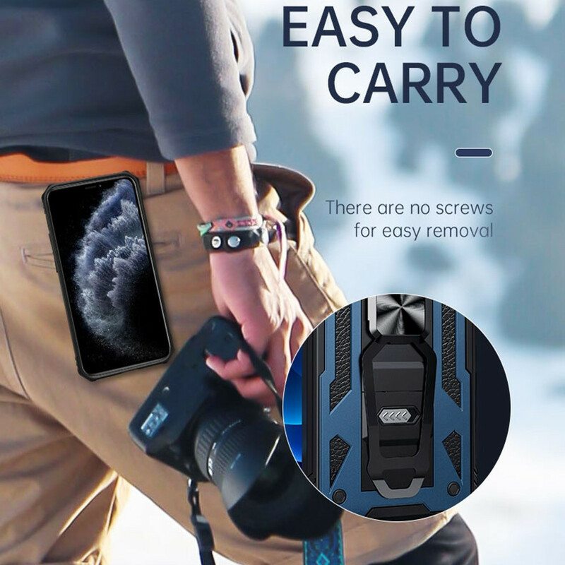 Case iPhone 12 / 12 Pro Sotilaallinen Vastustuskykyinen