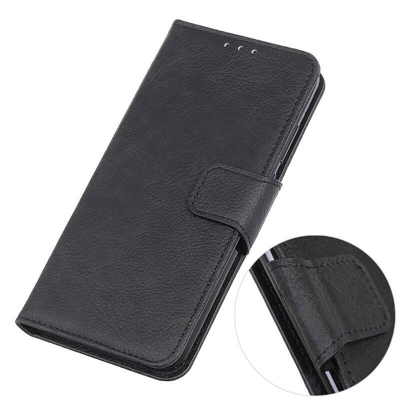 Flip Case iPhone 12 / 12 Pro Litsi Tekstuuri