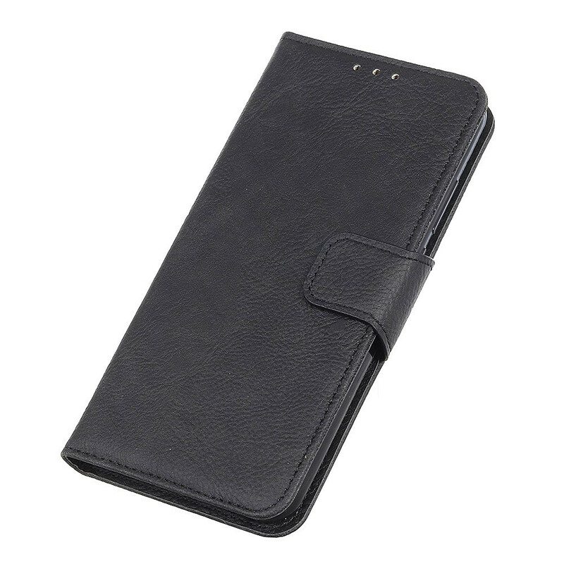 Flip Case iPhone 12 / 12 Pro Litsi Tekstuuri