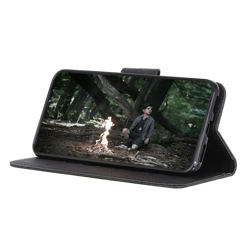 Flip Case iPhone 12 / 12 Pro Litsi Tekstuuri