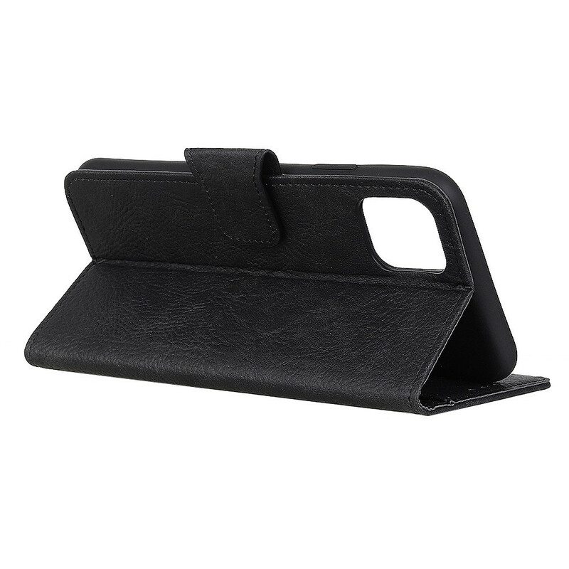 Flip Case iPhone 12 / 12 Pro Litsi Tekstuuri
