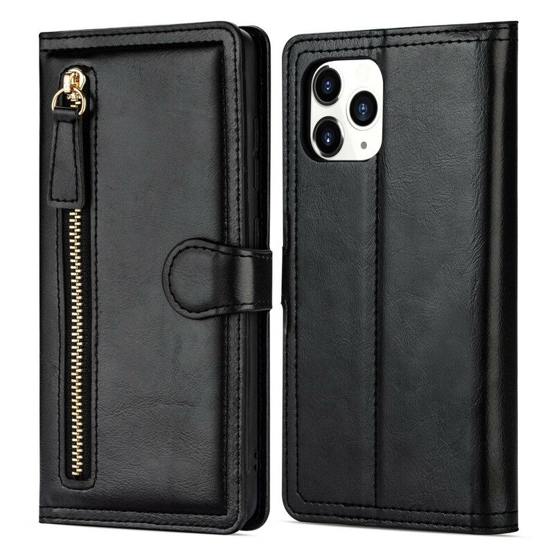 Flip Case iPhone 12 / 12 Pro Monitoiminen Kolikkokukkaro