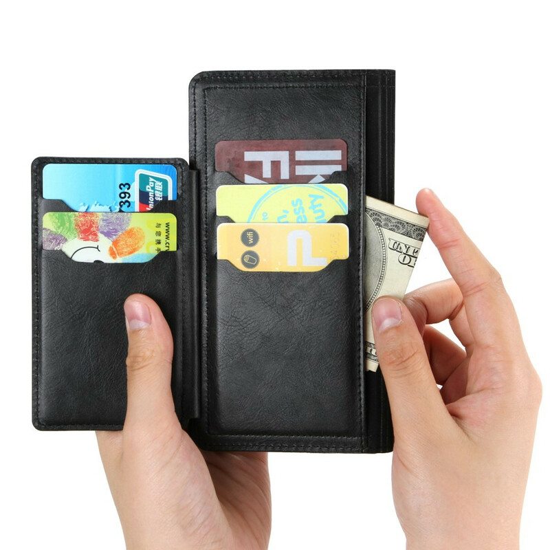 Flip Case iPhone 12 / 12 Pro Monitoiminen Kolikkokukkaro