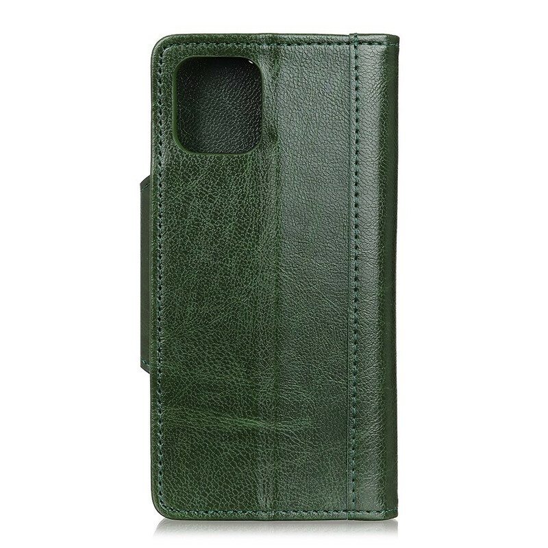 Kotelot iPhone 12 / 12 Pro Keinonahkainen Elegantti Lukko