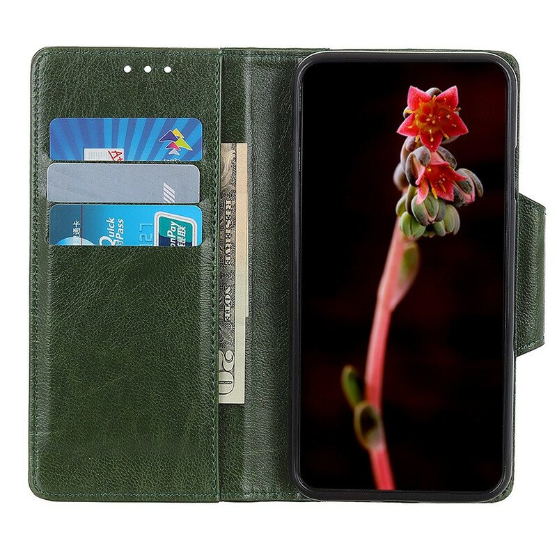 Kotelot iPhone 12 / 12 Pro Keinonahkainen Elegantti Lukko