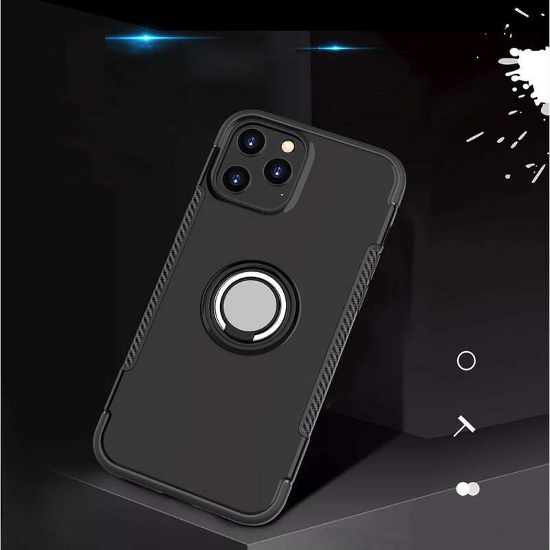 Kuori iPhone 12 / 12 Pro Hiilikuitumetallirengas