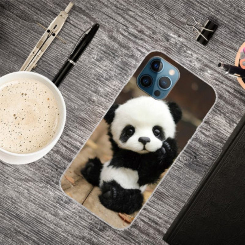 Kuori iPhone 12 / 12 Pro Joustava Panda