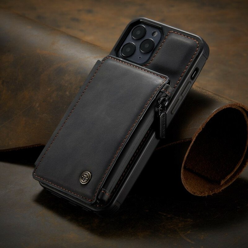 Kuori iPhone 12 / 12 Pro Lompakkokuori Caseme-lompakkotyylinen