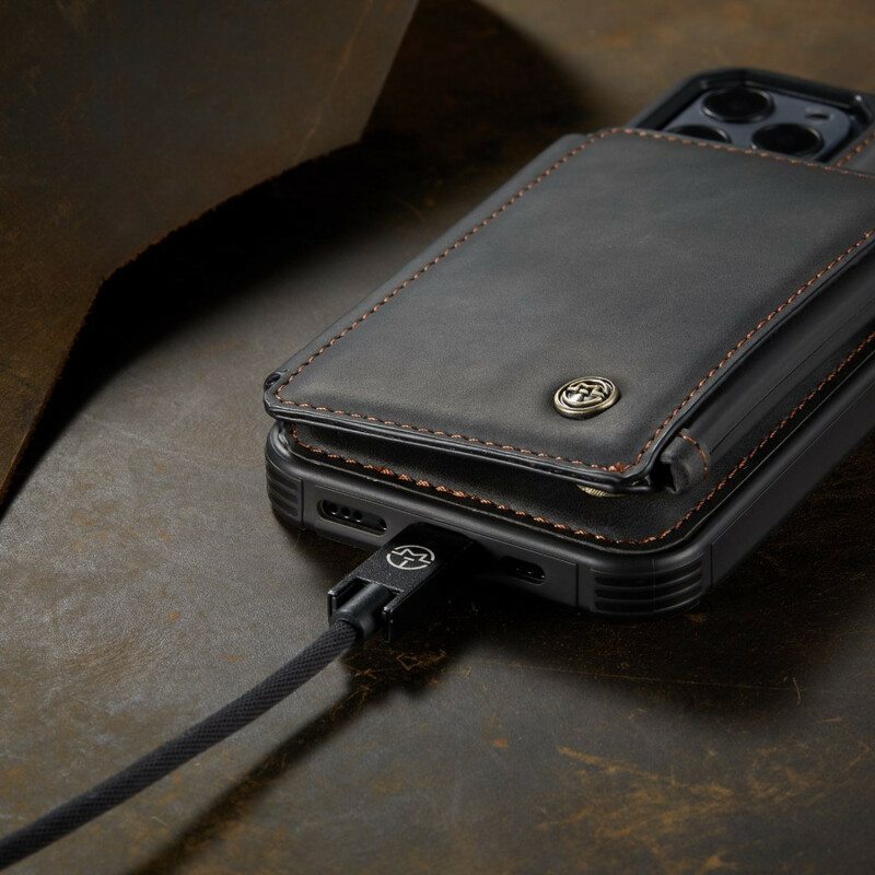 Kuori iPhone 12 / 12 Pro Lompakkokuori Caseme-lompakkotyylinen