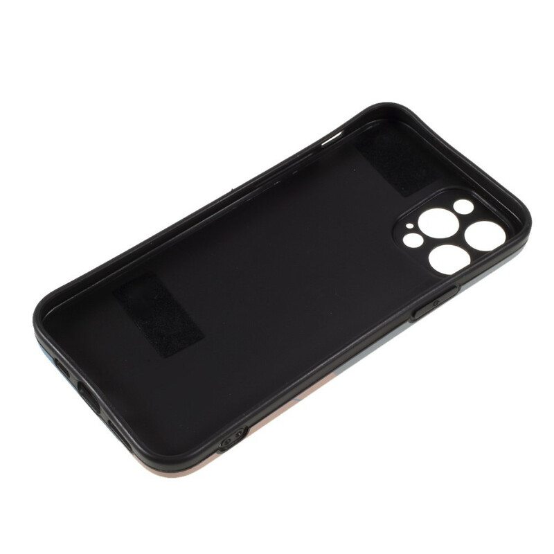 Kuori iPhone 12 / 12 Pro Monivärisellä Tukihihnalla