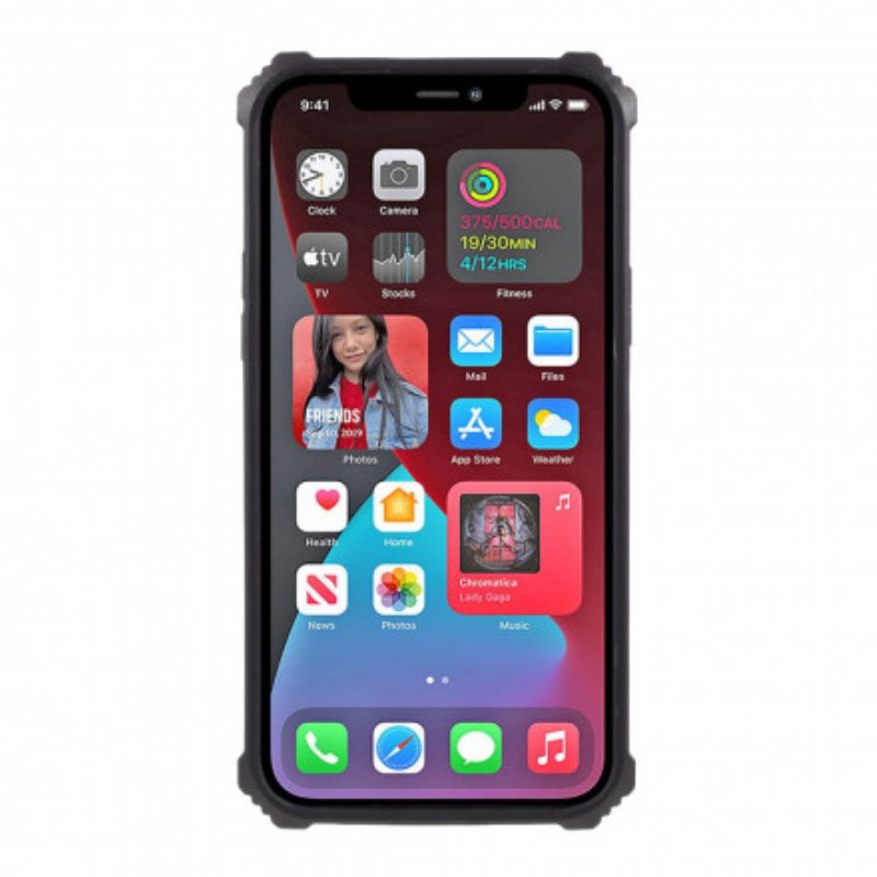 Kuori iPhone 12 / 12 Pro Naamiointi Irrotettava Tuki