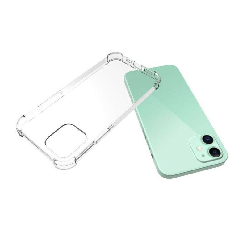 Kuori iPhone 12 / 12 Pro Saumattomat Vahvistetut Kulmat