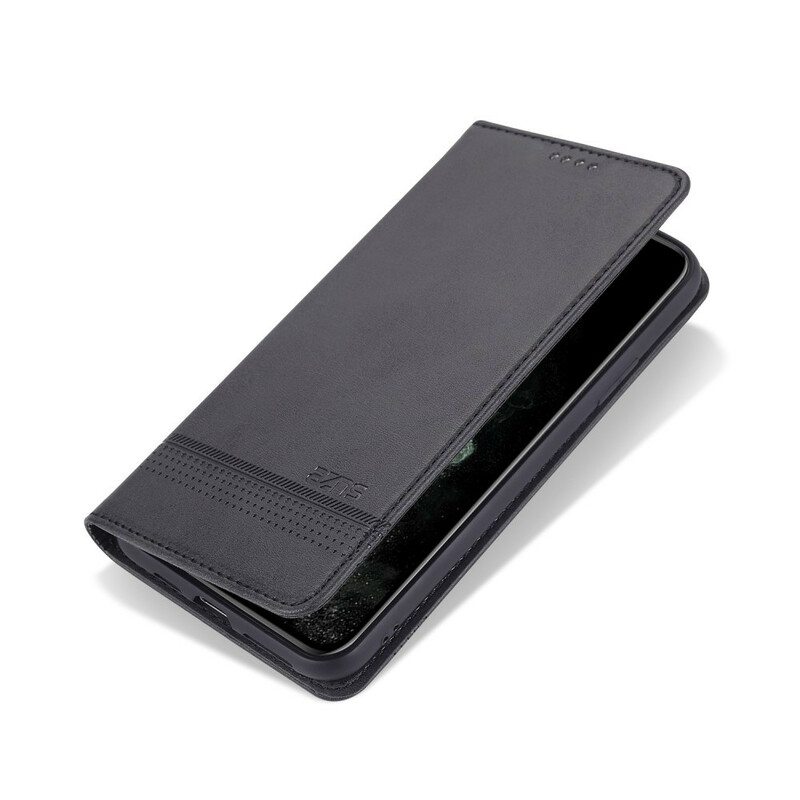 Puhelinkuoret iPhone 12 / 12 Pro Kotelot Flip Azns-nahkamuotoilu