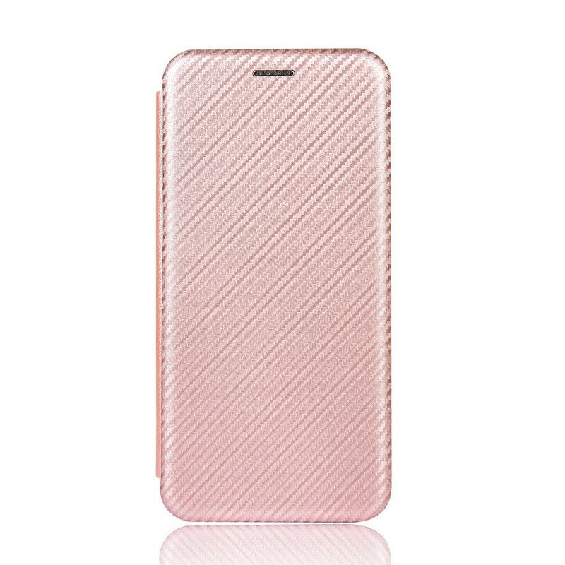 Puhelinkuoret iPhone 12 / 12 Pro Kotelot Flip Hiilikuitu