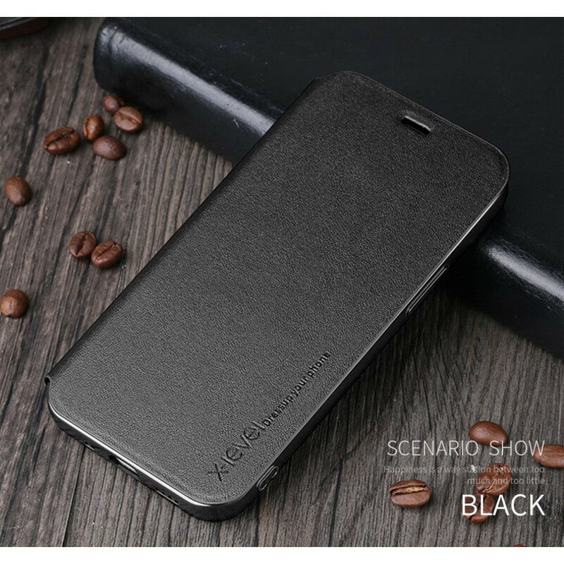Puhelinkuoret iPhone 12 / 12 Pro Kotelot Flip X-level Fib Ii -sarja