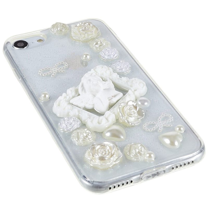 Case iPhone SE 3 / SE 2 / 8 / 7 3d Enkeli