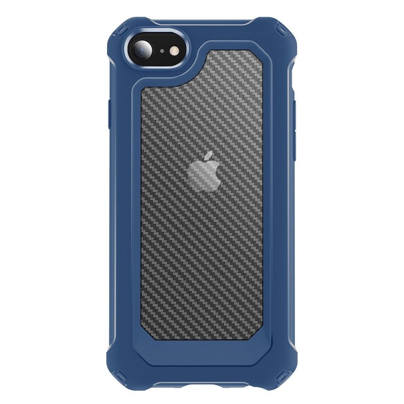 Case iPhone SE 3 / SE 2 / 8 / 7 Hiilikuituhybridi