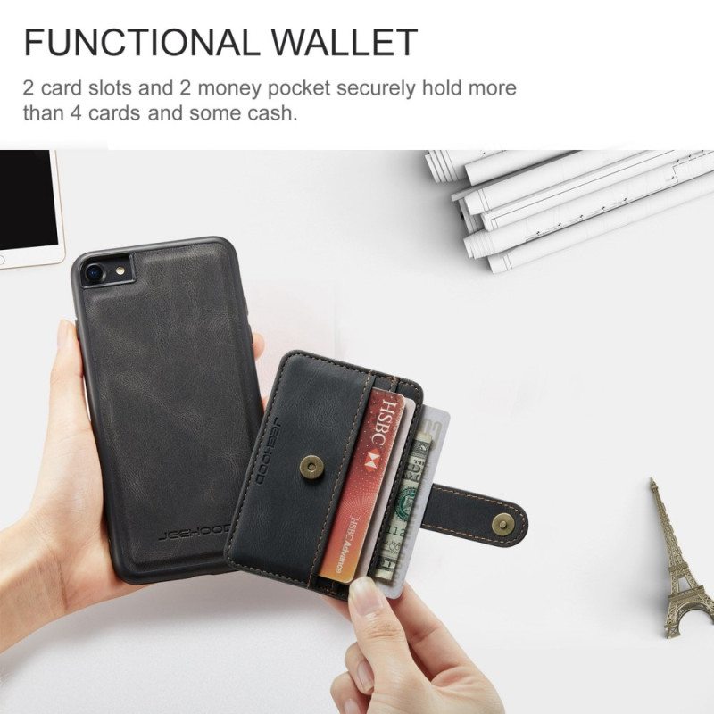 Case iPhone SE 3 / SE 2 / 8 / 7 Irrotettava Varkaudenestokorttipidike