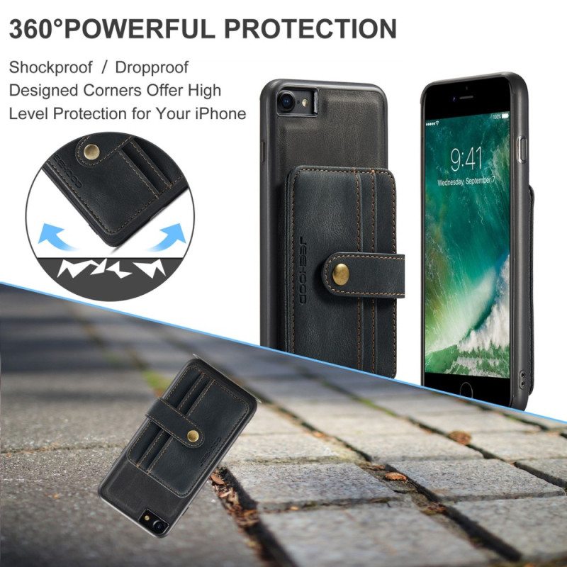 Case iPhone SE 3 / SE 2 / 8 / 7 Irrotettava Varkaudenestokorttipidike