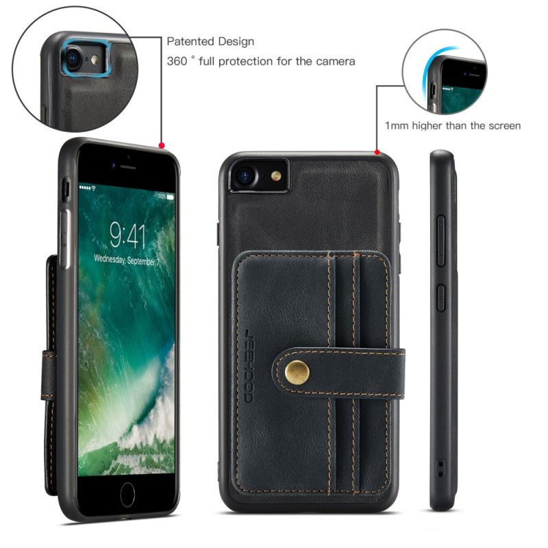 Case iPhone SE 3 / SE 2 / 8 / 7 Irrotettava Varkaudenestokorttipidike