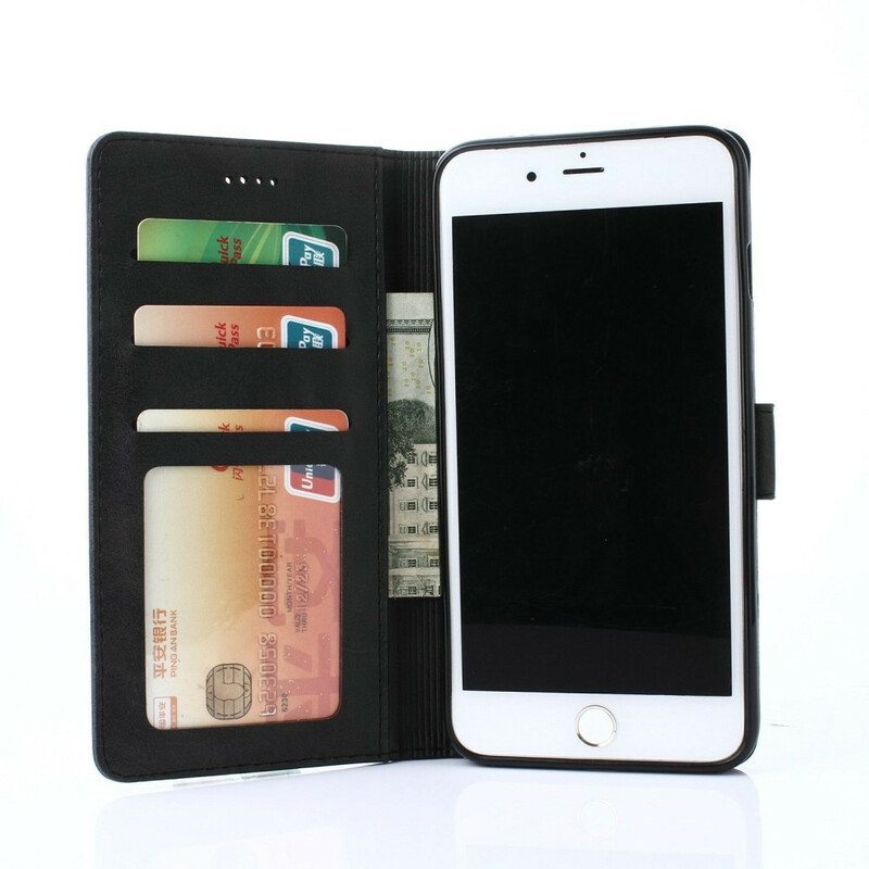 Kotelot iPhone SE 3 / SE 2 / 8 / 7 Lc.imeeke Nahkaefekti