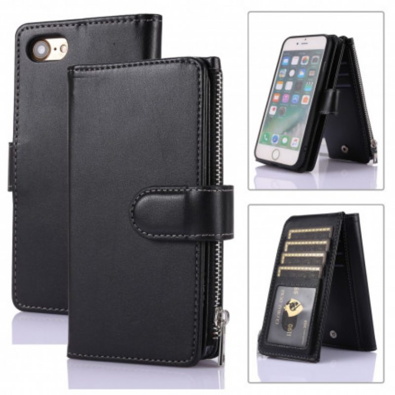 Kotelot iPhone SE 3 / SE 2 / 8 / 7 Monikäyttöinen Business Coin Kukkaro