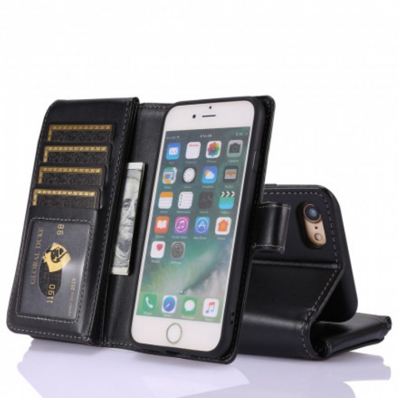 Kotelot iPhone SE 3 / SE 2 / 8 / 7 Monikäyttöinen Business Coin Kukkaro