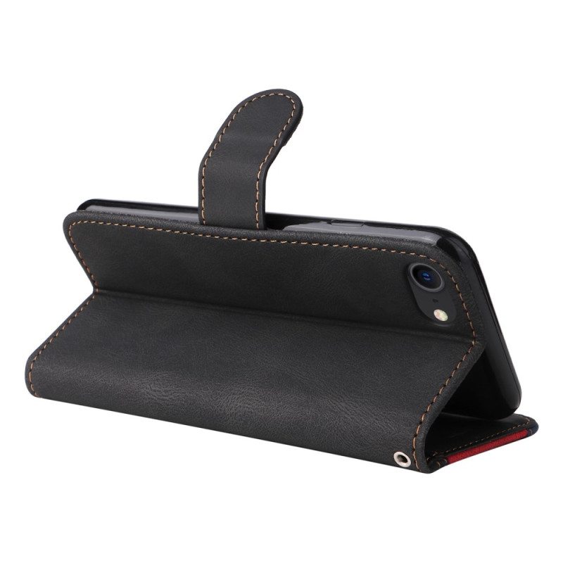 Kotelot iPhone SE 3 / SE 2 / 8 / 7 Suojaketju Kuori Strappy Graafinen Kuvio