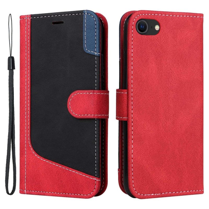 Kotelot iPhone SE 3 / SE 2 / 8 / 7 Suojaketju Kuori Strappy Graafinen Kuvio
