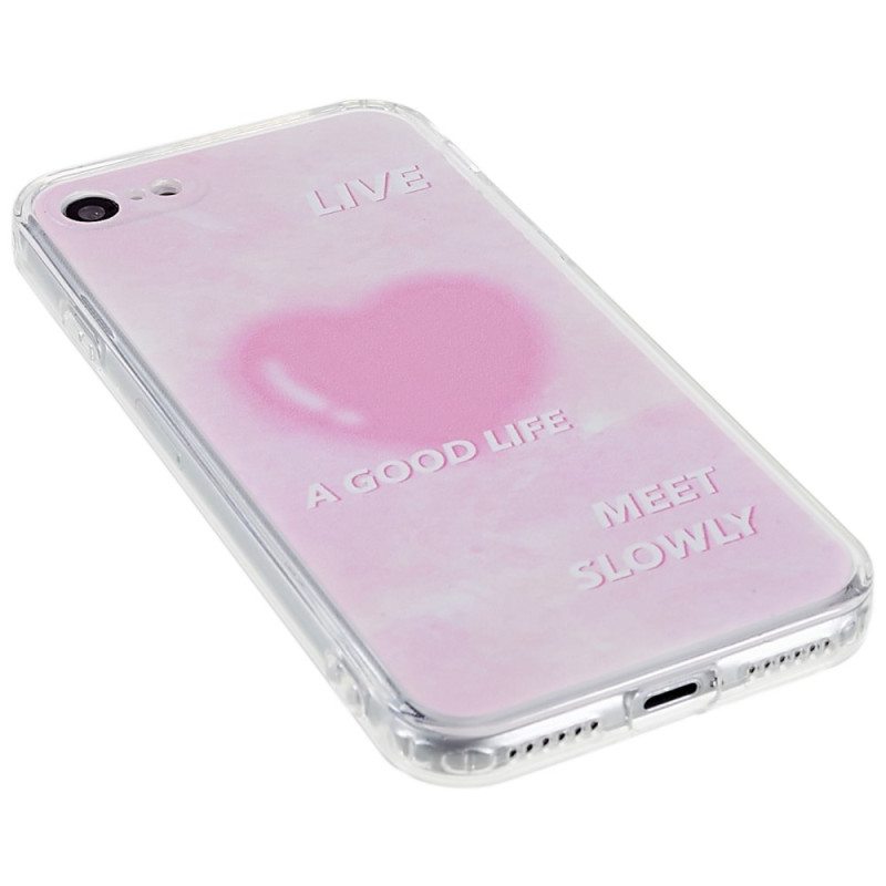 Kuori iPhone SE 3 / SE 2 / 8 / 7 Elää Hyvää Elämää