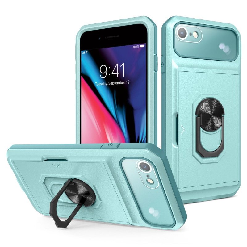 Kuori iPhone SE 3 / SE 2 / 8 / 7 Haltija Ja Kortinhaltija