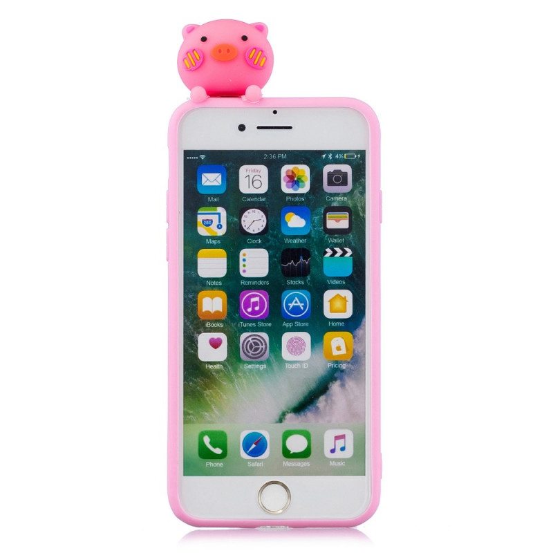Kuori iPhone SE 3 / SE 2 / 8 / 7 Hauska Sika
