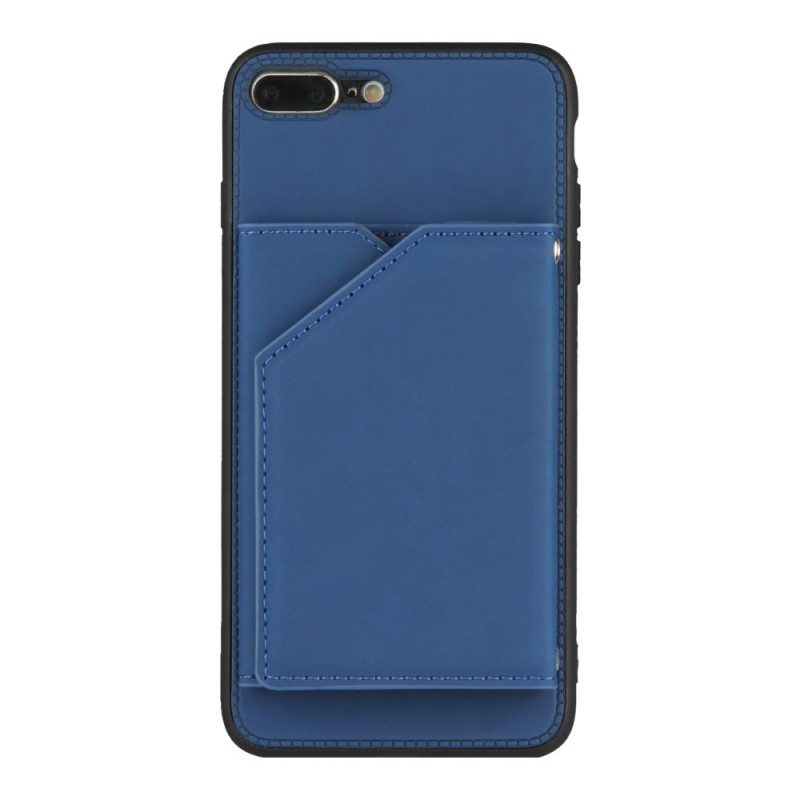 Kuori iPhone SE 3 / SE 2 / 8 / 7 Keinonahkainen Korttikotelo