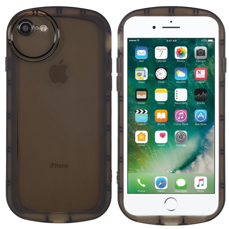 Kuori iPhone SE 3 / SE 2 / 8 / 7 Läpinäkyvä Sävytetty