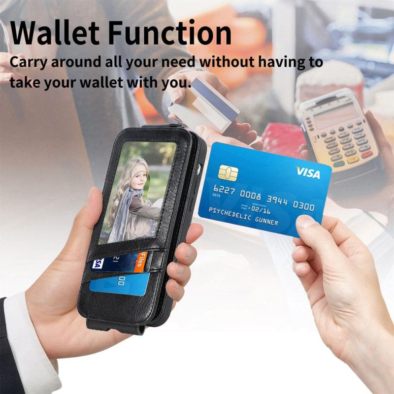 Kuori iPhone SE 3 / SE 2 / 8 / 7 Lompakkokotelo Kotelot Flip Pystysuora Läppä Integroitu Lompakko