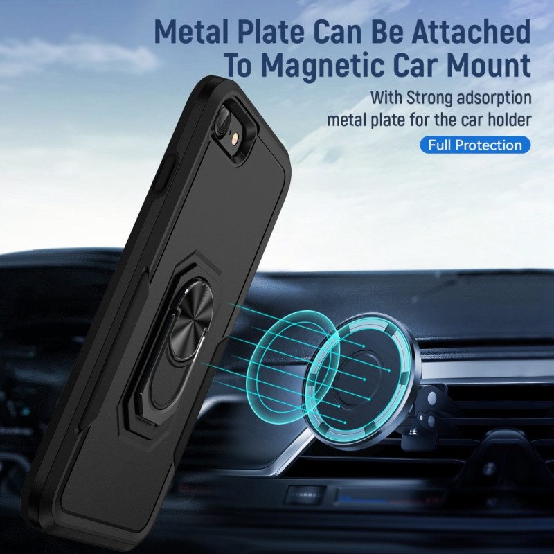 Kuori iPhone SE 3 / SE 2 / 8 / 7 Rengasta Tukeva Metalliefekti