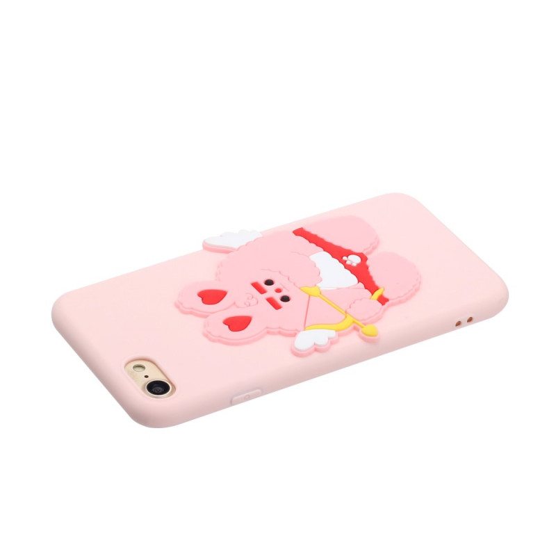 Kuori iPhone SE 3 / SE 2 / 8 / 7 Silikoni Cupid