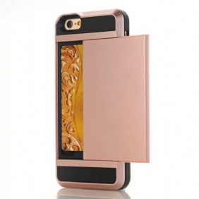Kuori iPhone SE 3 / SE 2 / 8 / 7 Vetoketjullinen Korttikotelo
