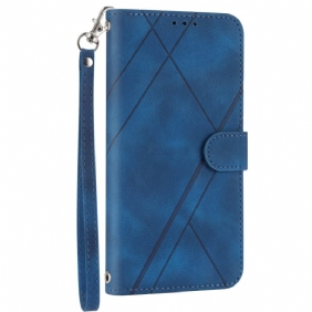 Kotelot Samsung Galaxy S25 5g Edge Puhelinkuoret Painetut Viivat -hihna