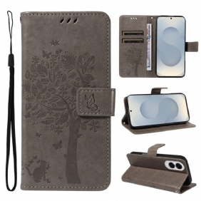 Kotelot Samsung Galaxy S25 5g Edge Puu Ja Kissa Suojakuori