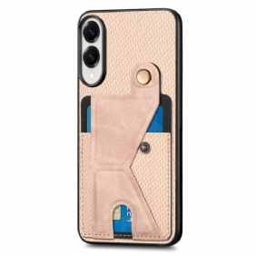 Kuori Samsung Galaxy S25 5g Edge K-jalusta Ja Korttikotelo Suojakuori