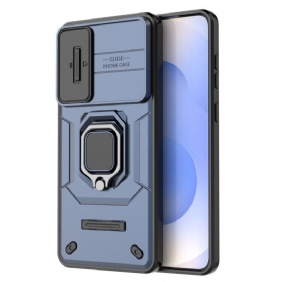 Kuori Samsung Galaxy S25 5g Edge Kestävä Sormus Linssinsuojalla